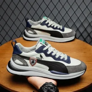 Speedupgadgets Men Casual Color Matching Breathable Sneakers