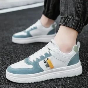 Speedupgadgets Men Fashion Color Matching Low Top Sneakers