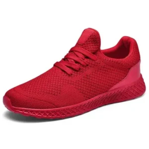 Speedupgadgets Men Fashion Solid Color Breathable Sneakers