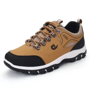 Speedupgadgets Men'S Fashion Round Toe Low Top Large Size Casual Mountaineering Sneakers