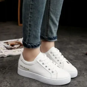 Speedupgadgets Summer Women Fashion Casual Solid Color Thick-Soled Canvas Sneakers