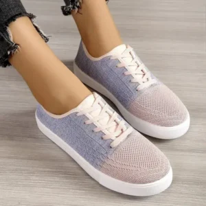 Speedupgadgets Summer Women Fashion Casual Fly-Woven Mesh Breathable Sneakers