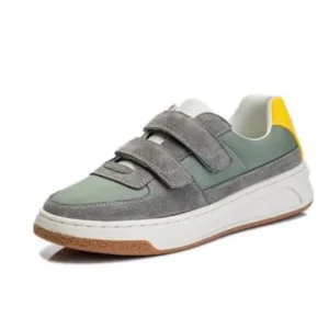 Speedupgadgets Women Casual Colorblock Platform Velcro Sneakers